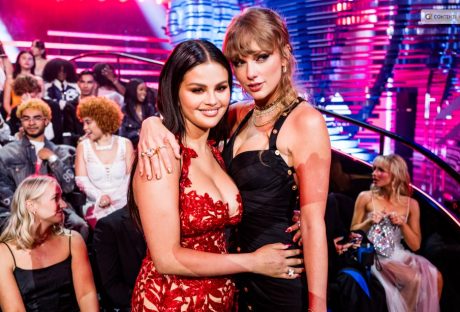 Selena Gomez Gets A Kiss From Bestie Taylor Swift In Latest Birthday